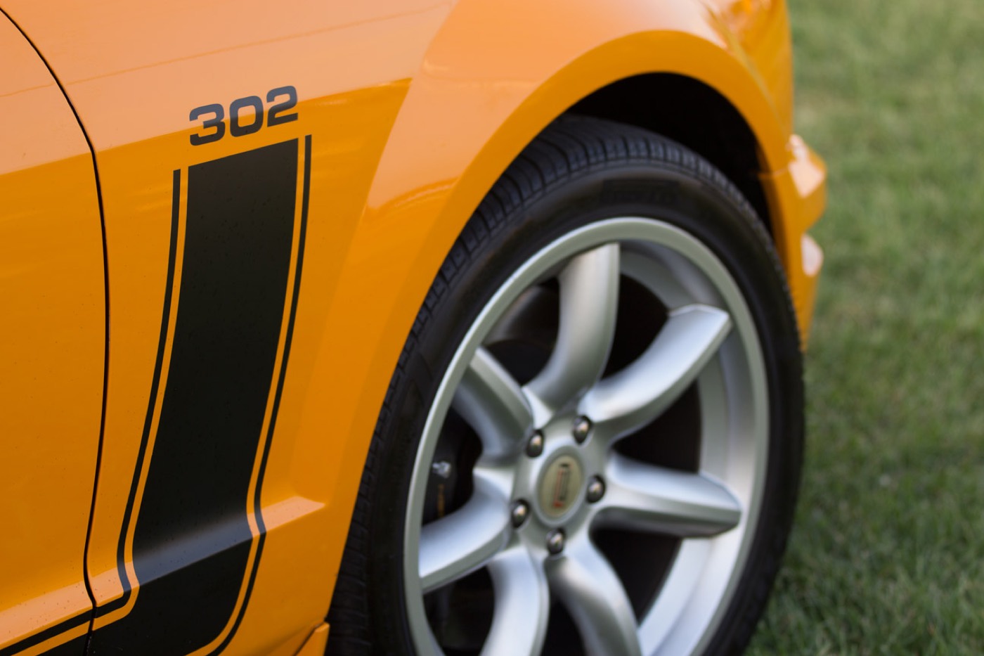 Classic Mustang muscle car